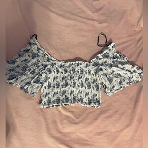 Forever 21 Woven Floral Top